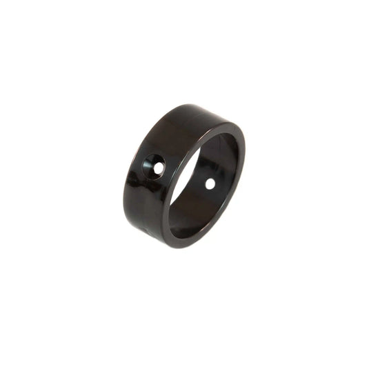 Black plastic Titan Telescoping Flagpole Replacement Top Retainer Ring (1-3/4