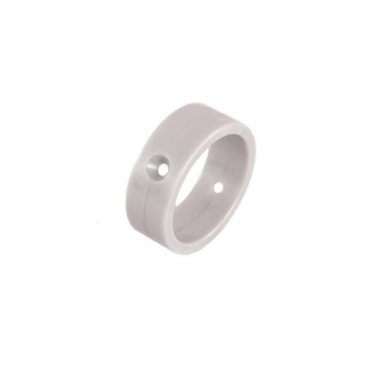 Gray plastic Titan Telescoping Flagpole Replacement Top Retainer Ring (1-3/4
