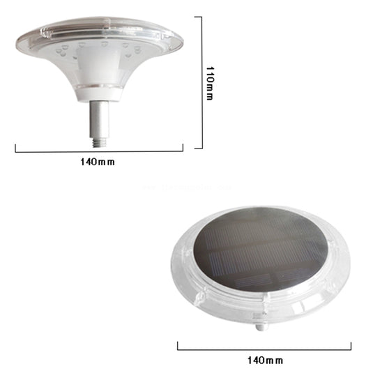 Union Solar Flagpole Light for Wall-Mount Pole