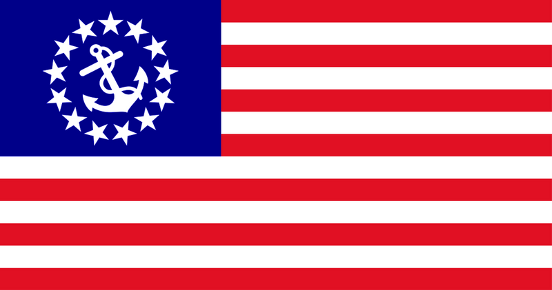 Load image into Gallery viewer, U.S. Yacht Ensign Flags
