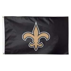 NEW ORLEANS SAINTS FLAG - DELUXE 3' X 5' NFL