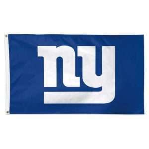 NEW YORK GIANTS FLAG - DELUXE 3' X 5' NFL