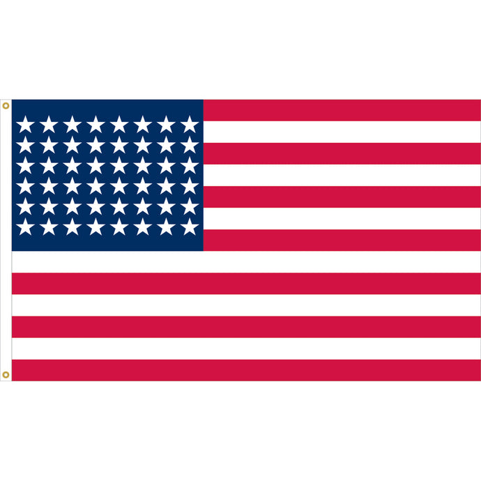 Nylon Old Glory U.S. Historical Flag - 48 Stars