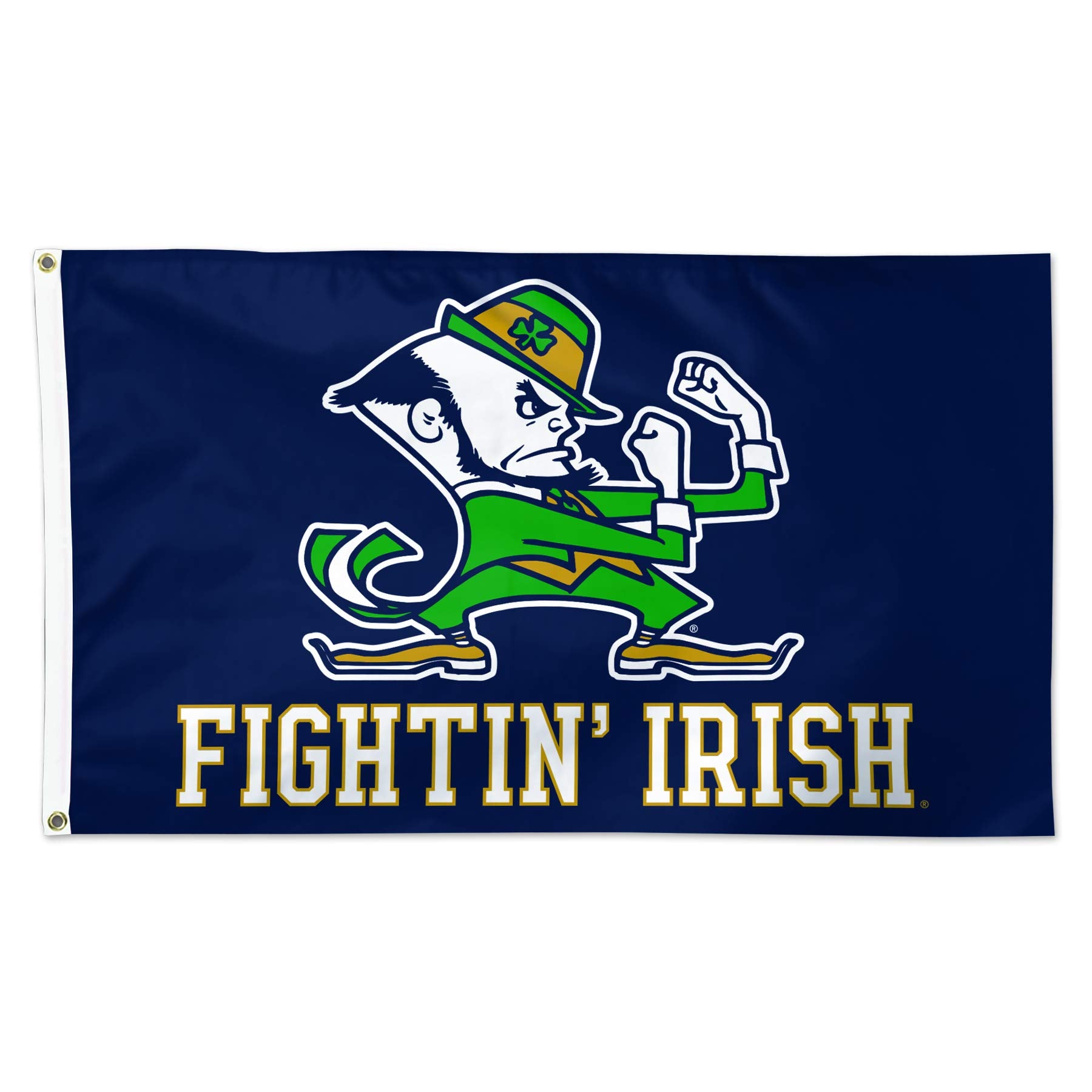 NOTRE DAME FIGHTING IRISH FIGHTING IRISH FLAG - DELUXE 3' X 5' NCAA