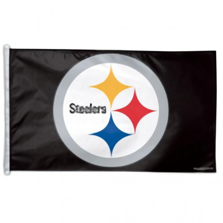 PITTSBURGH STEELERS FLAG - DELUXE 3' X 5' NFL