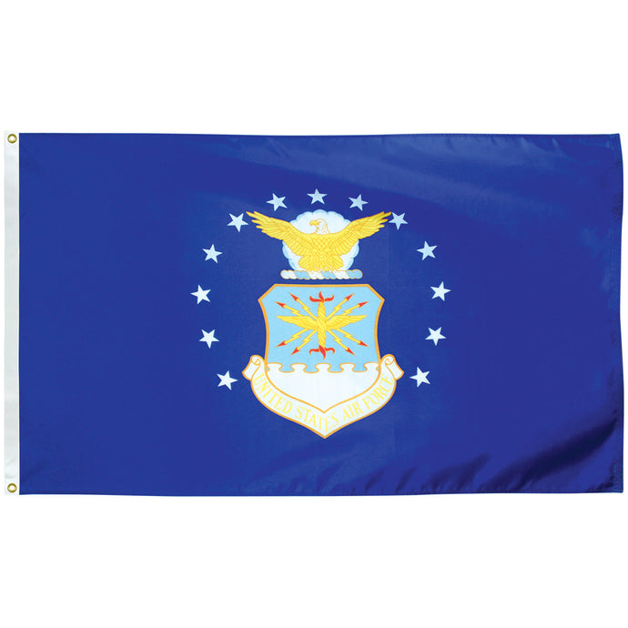 3'x4' Retired Air Force Indoor Poly Flag