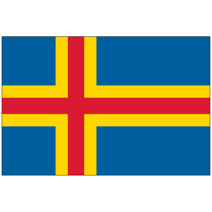 Aland Island - World Flag