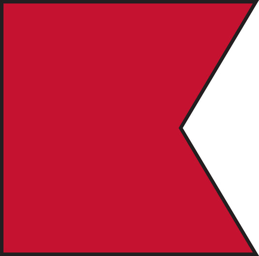B-Bravo International Code of Signals Flag