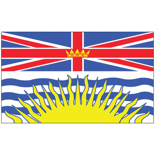 British Columbia - Nylon World Flag