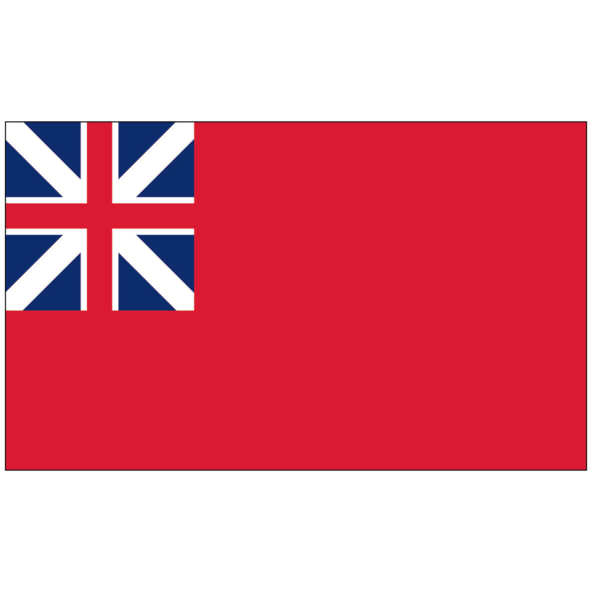 Nylon British Red Ensign Historical Flag