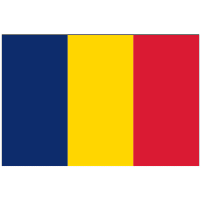 Chad - World Flag
