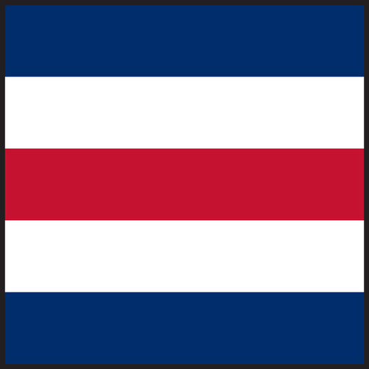 C-Charlie International Code of Signals Flag