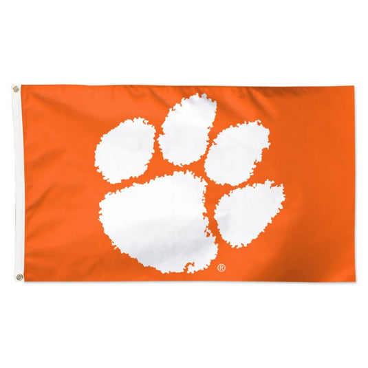 CLEMSON TIGERS FLAG - DELUXE 3' X 5' NCAA