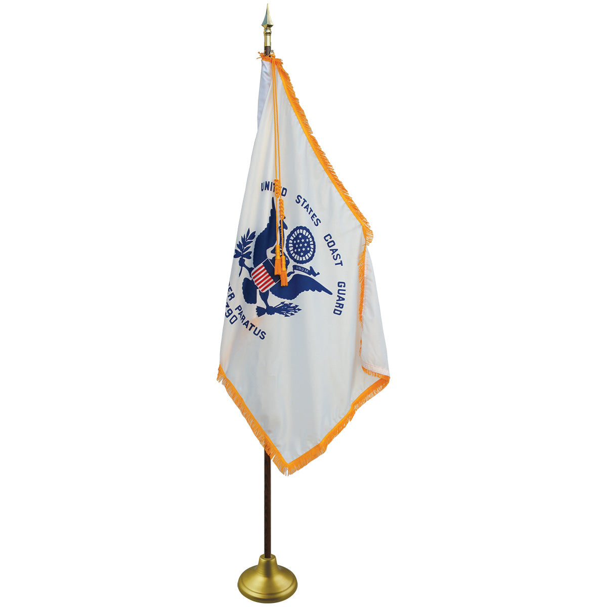 3'x5' Nylon Coast Guard Indoor Flag