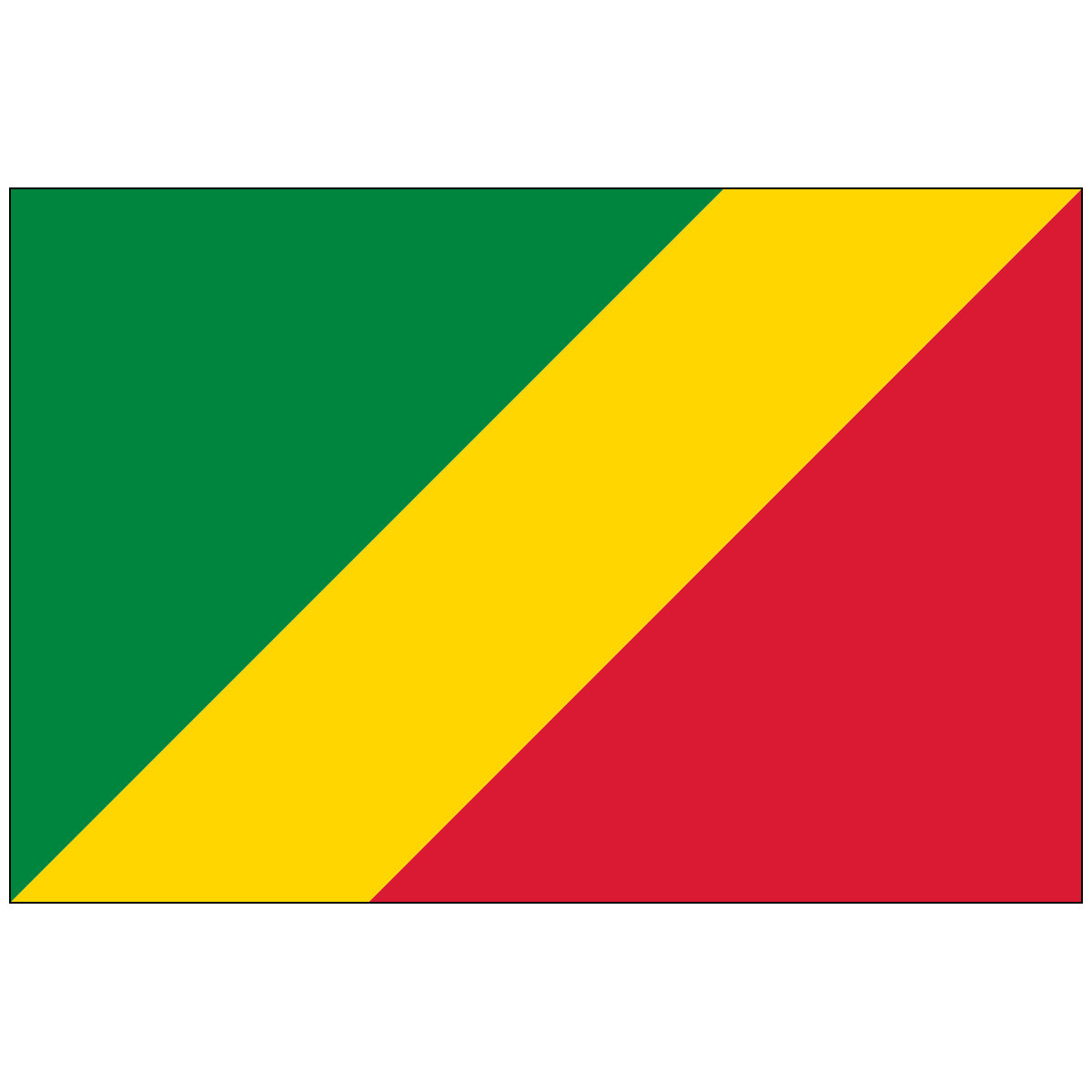 Congo Republic - World Flag