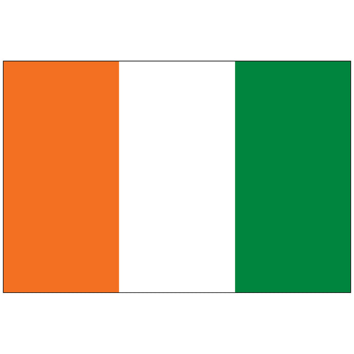 Cote D'Ivoire - World Flag