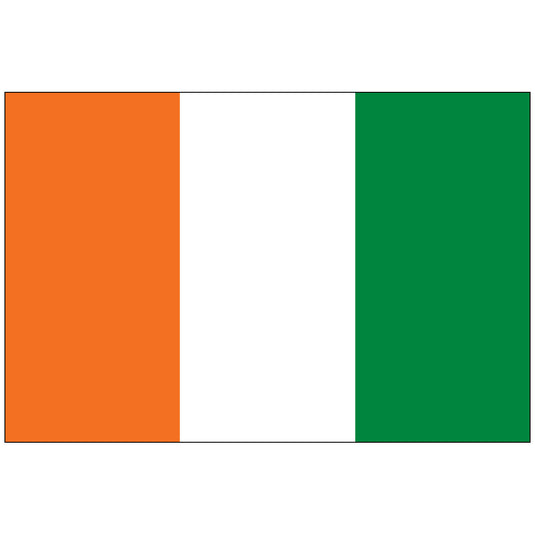 Cote D'Ivoire - World Flag