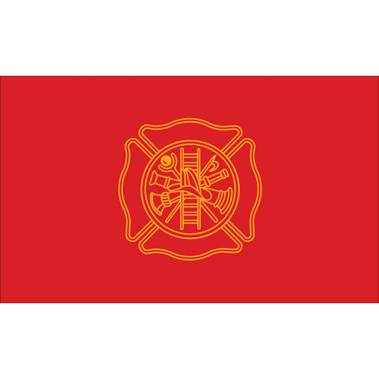 3'x5' Nylon Firefighters Civilian Flag