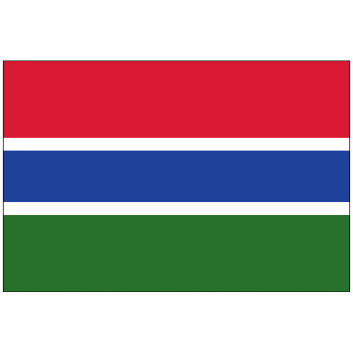 Gambia - Nylon World Flag