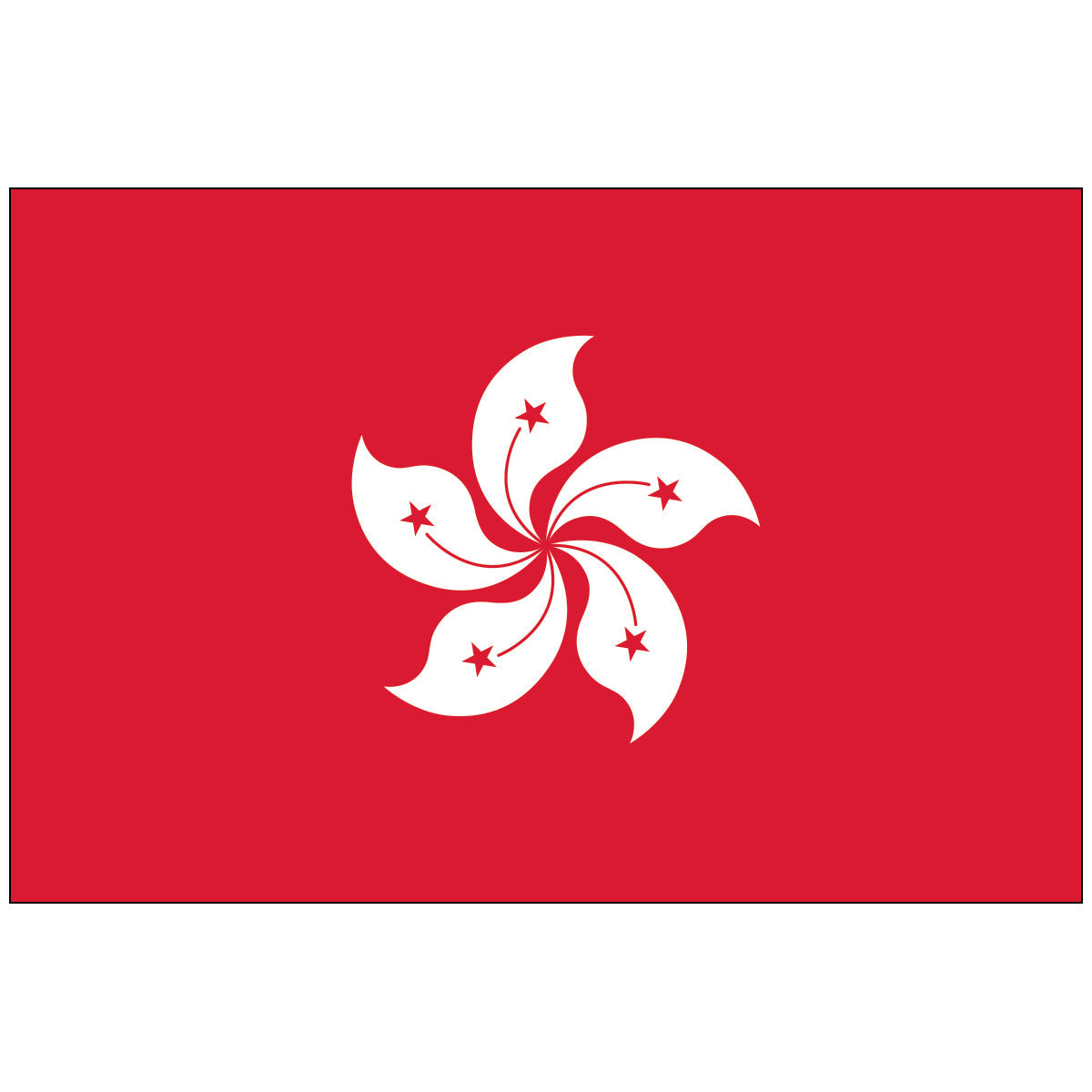 Hong Kong - World Flag