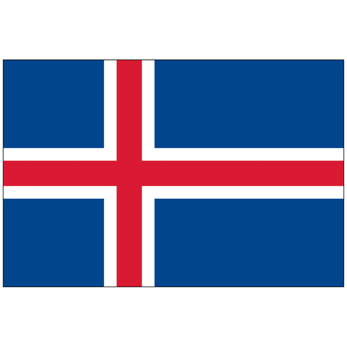 Iceland - Nylon World Flag