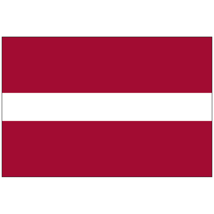 Latvia - Nylon World Flag