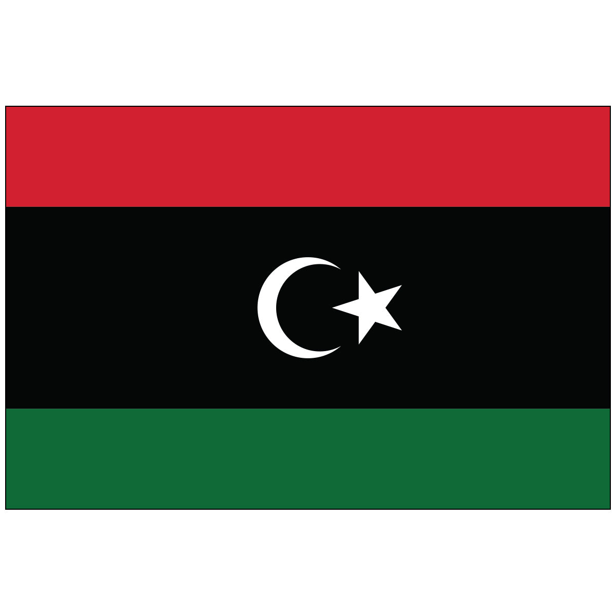 Libya - Nylon world Flag