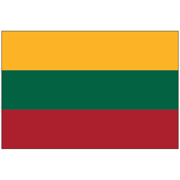 Lithuania - Nylon World Flag