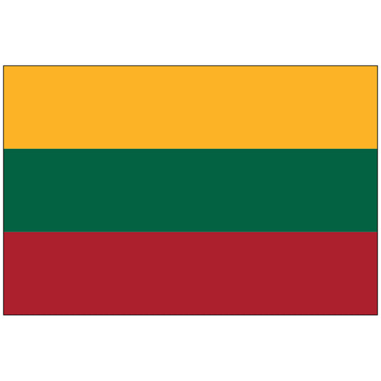 Lithuania - Nylon World Flag
