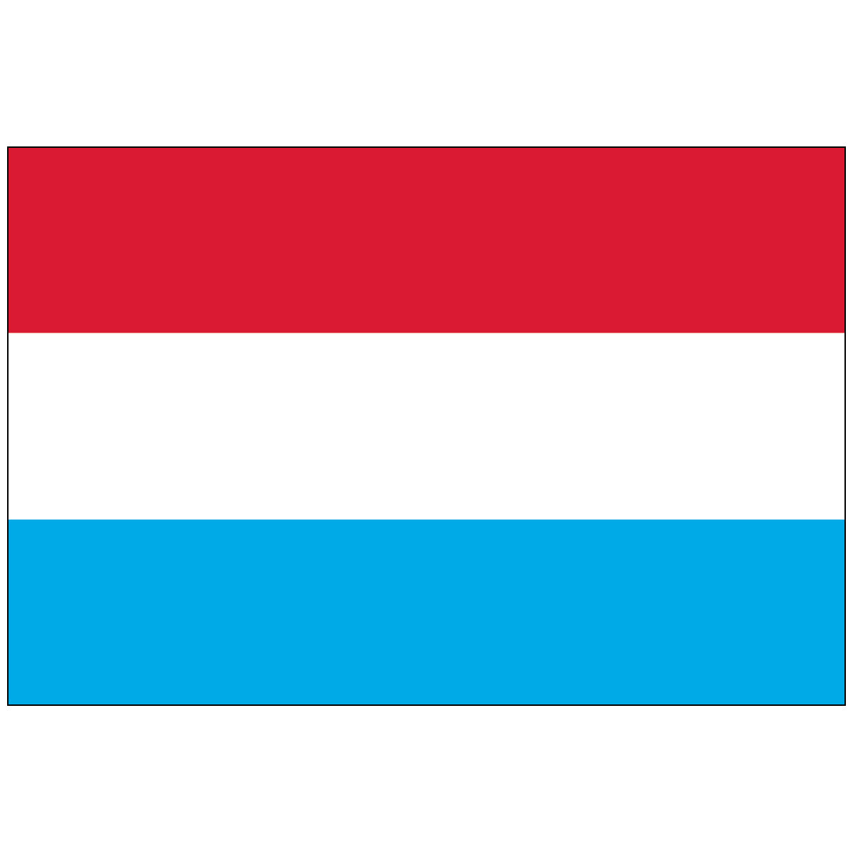 Luxembourg - Nylon World Flag