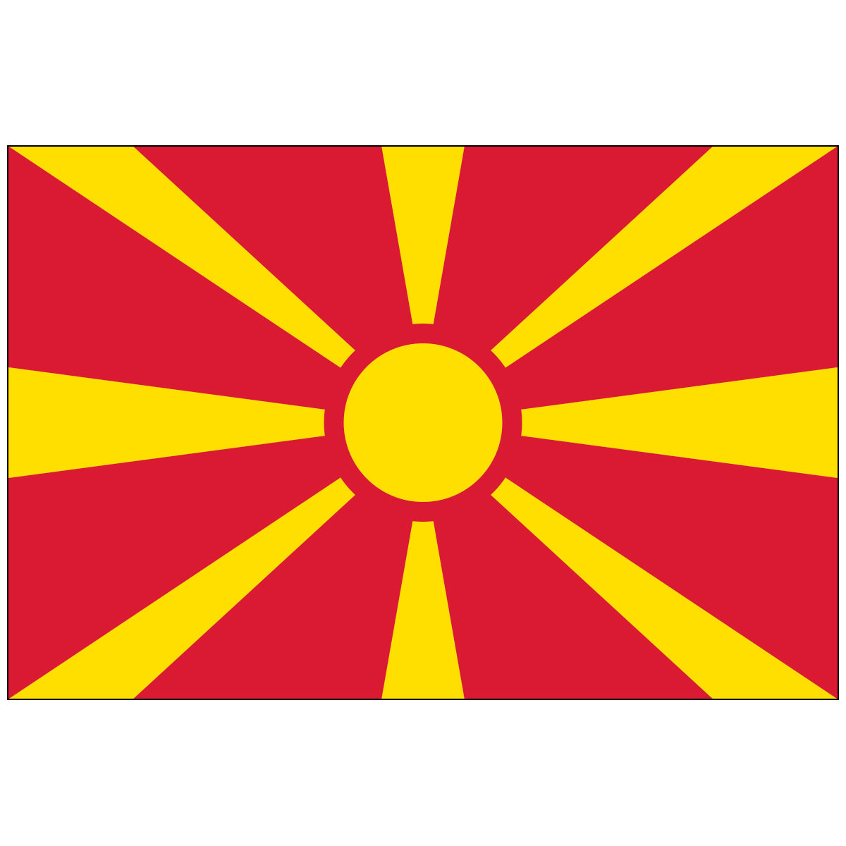 Macedonia - Nylon World Flag