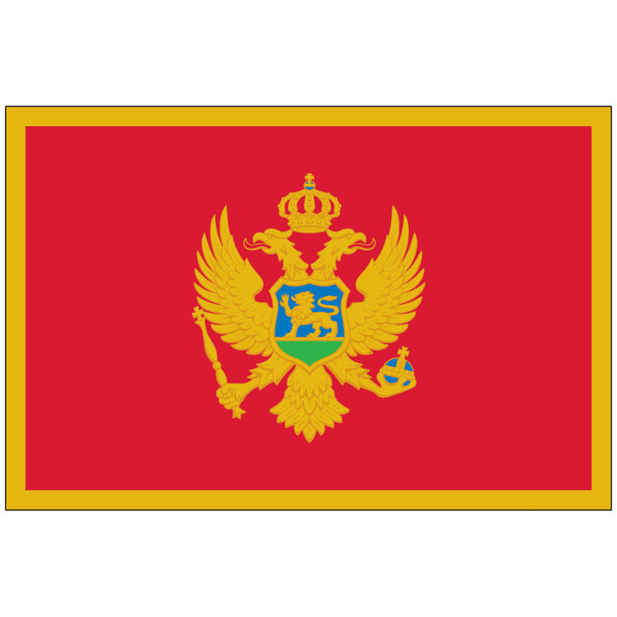 Montenegro - Nylon World Flag