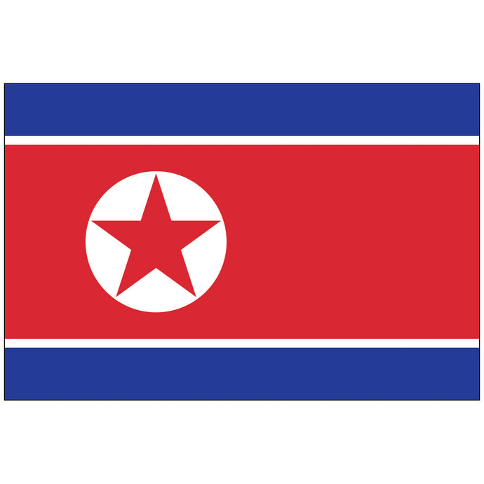North Korea - Nylon World Flag