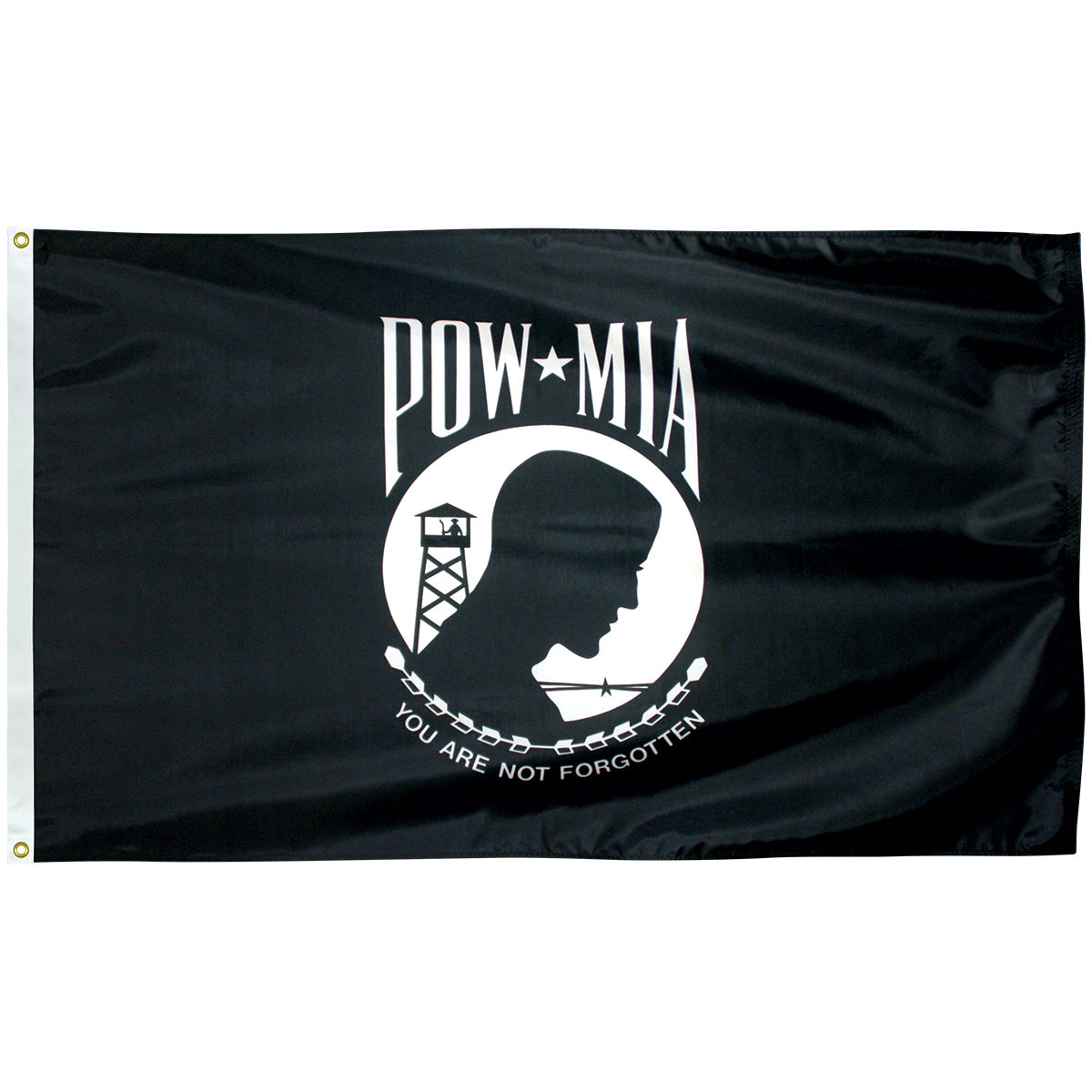 8'x12' Nylon Single Face POW-MIA Flag