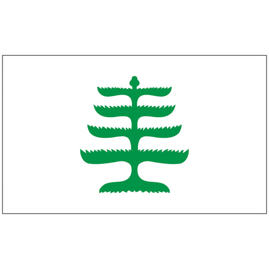 Nylon Pine Tree U.S. Historical Flag