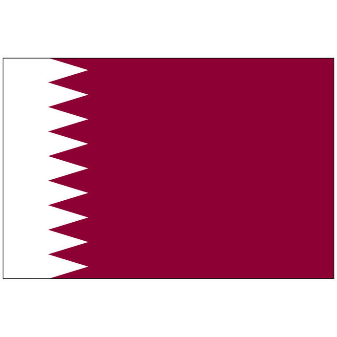 Qatar - Nylon World Flag