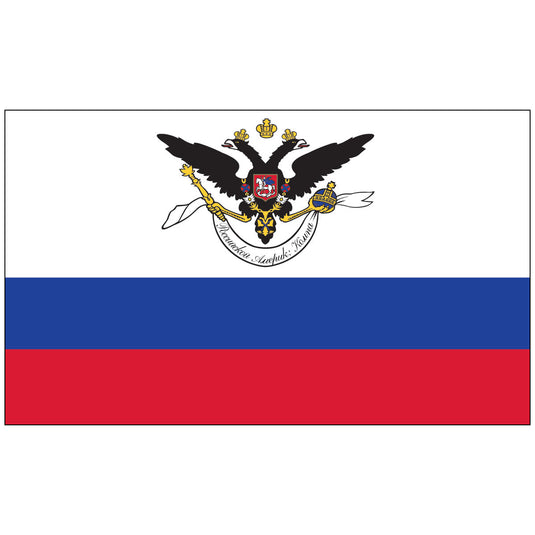 Nylon Russian American Company Historical Flag