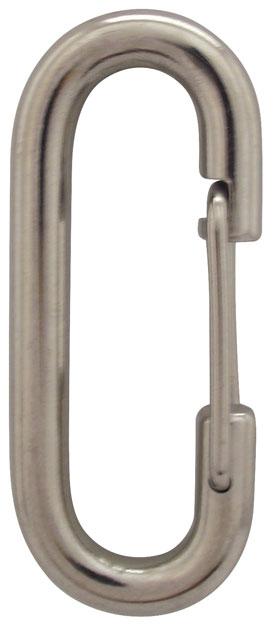 2-3/8" Stainless Steel Spring Clip