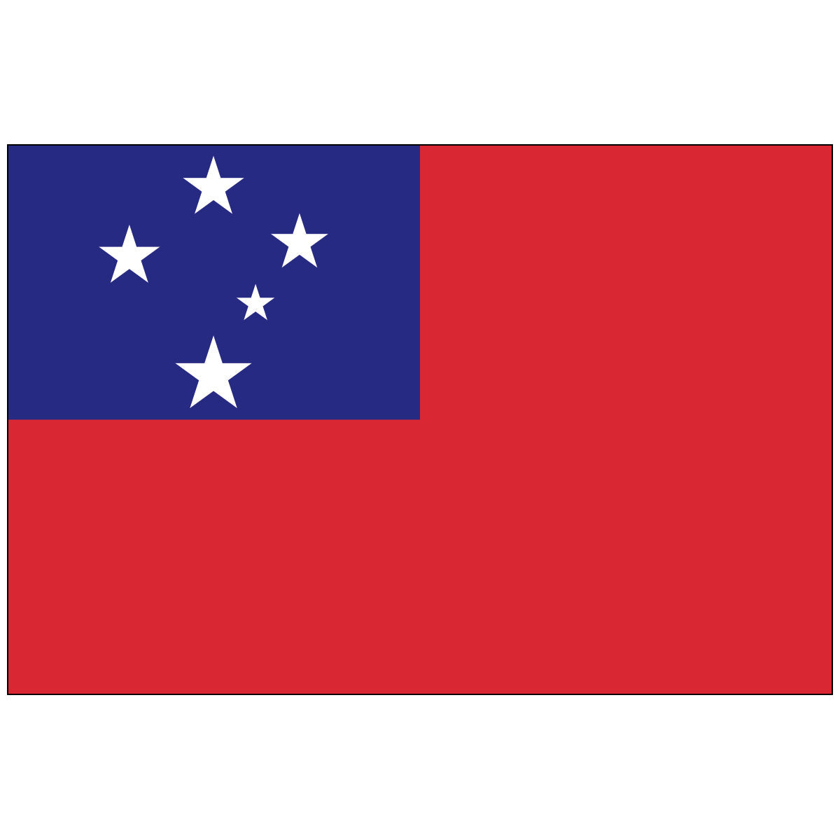 Samoa - Nylon World Flag