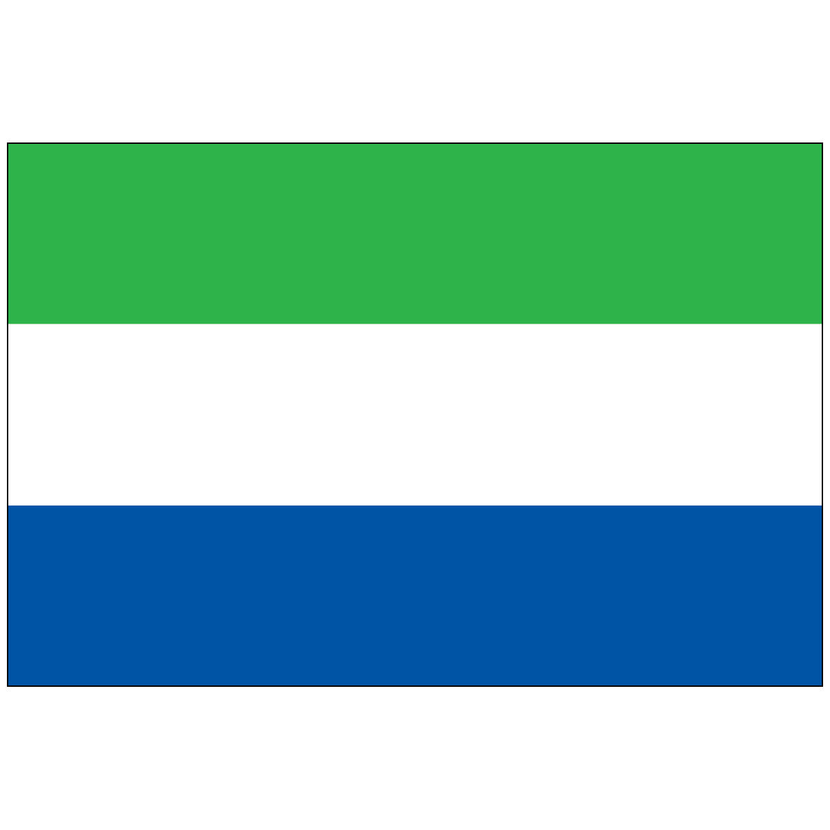 Sierra Leone - Nylon World Flag