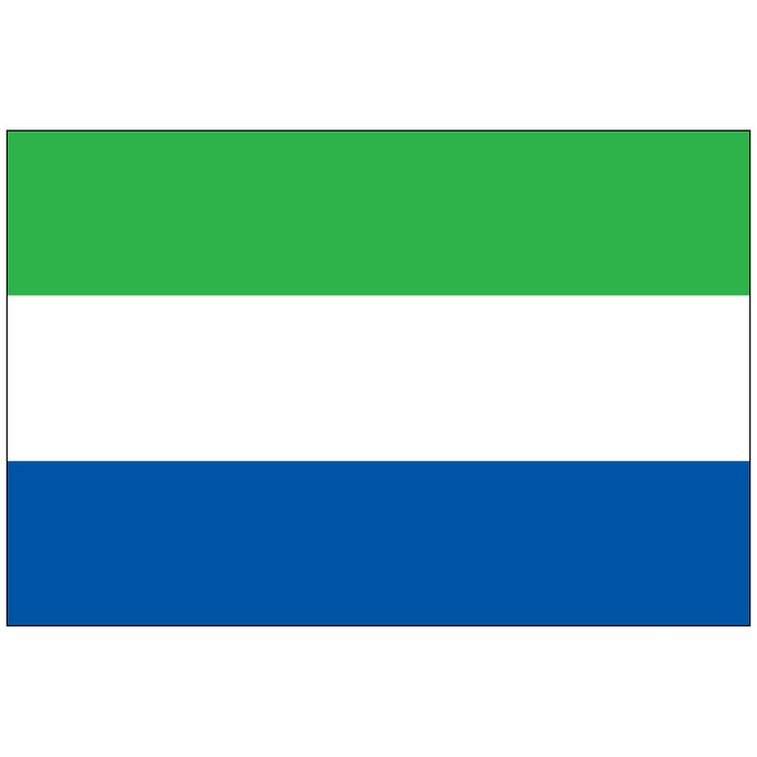 Sierra Leone - Nylon World Flag