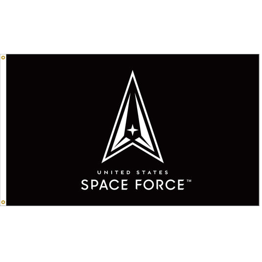 3'x5' Nylon Outdoor Space Force Logo Flag