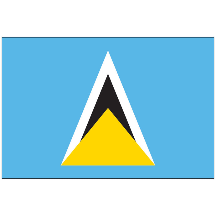 St. Lucia - Nylon World Flag