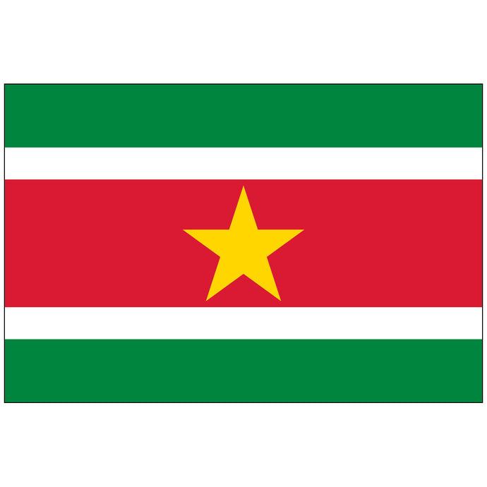 Suriname - Nylon World Flag