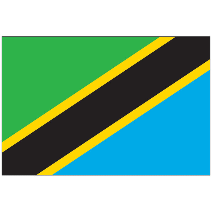 Tanzania - Nylon World Flag