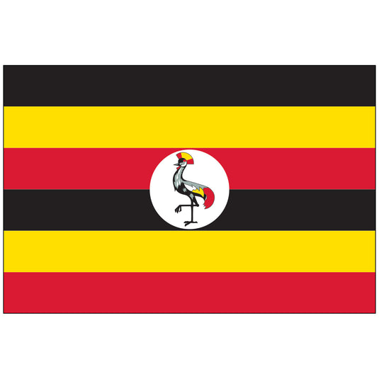 Uganda - Nylon World Flag