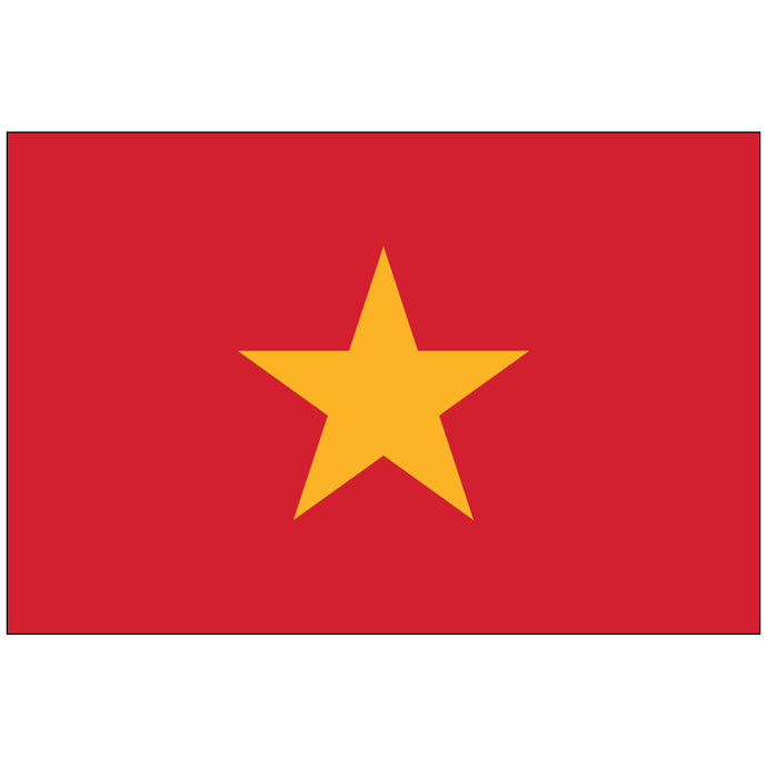 Vietnam - Nylon World Flag