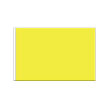 Load image into Gallery viewer, The solid yellow auto racing flag, used to signal a caution on the track, requiring drivers to slow down.
