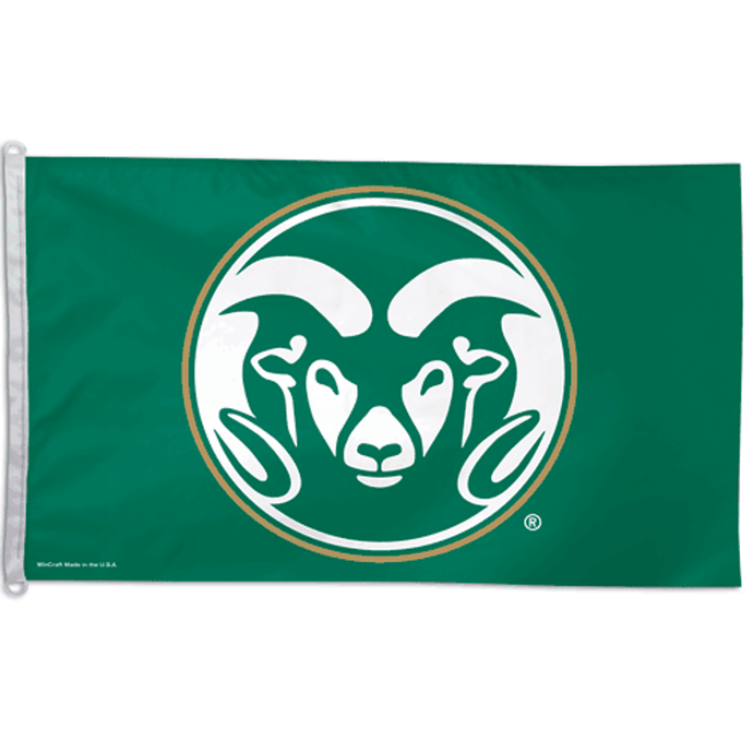 COLORADO STATE RAMS FLAG - DELUXE 3' X 5' NCAA