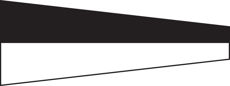Load image into Gallery viewer, International Code of Signals pennant for the number eight, designed with horizontal stripes of black over white.
